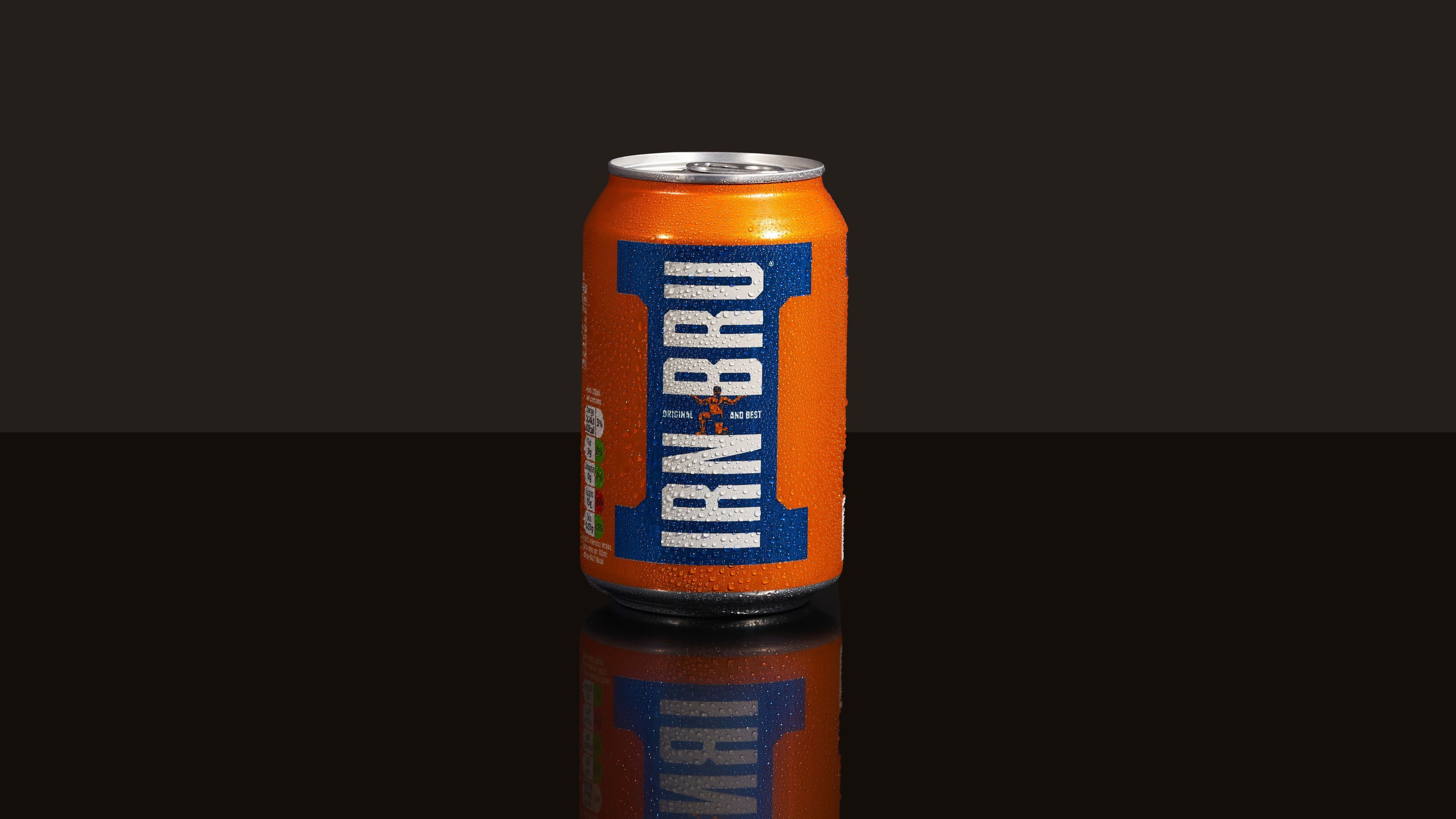 Irn bru can
